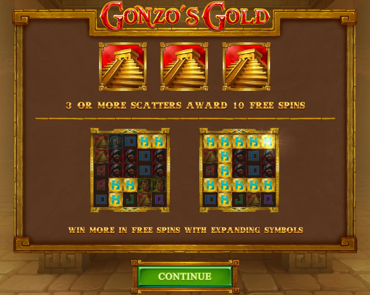 Gonzo’s Gold — играть бесплатно в демо